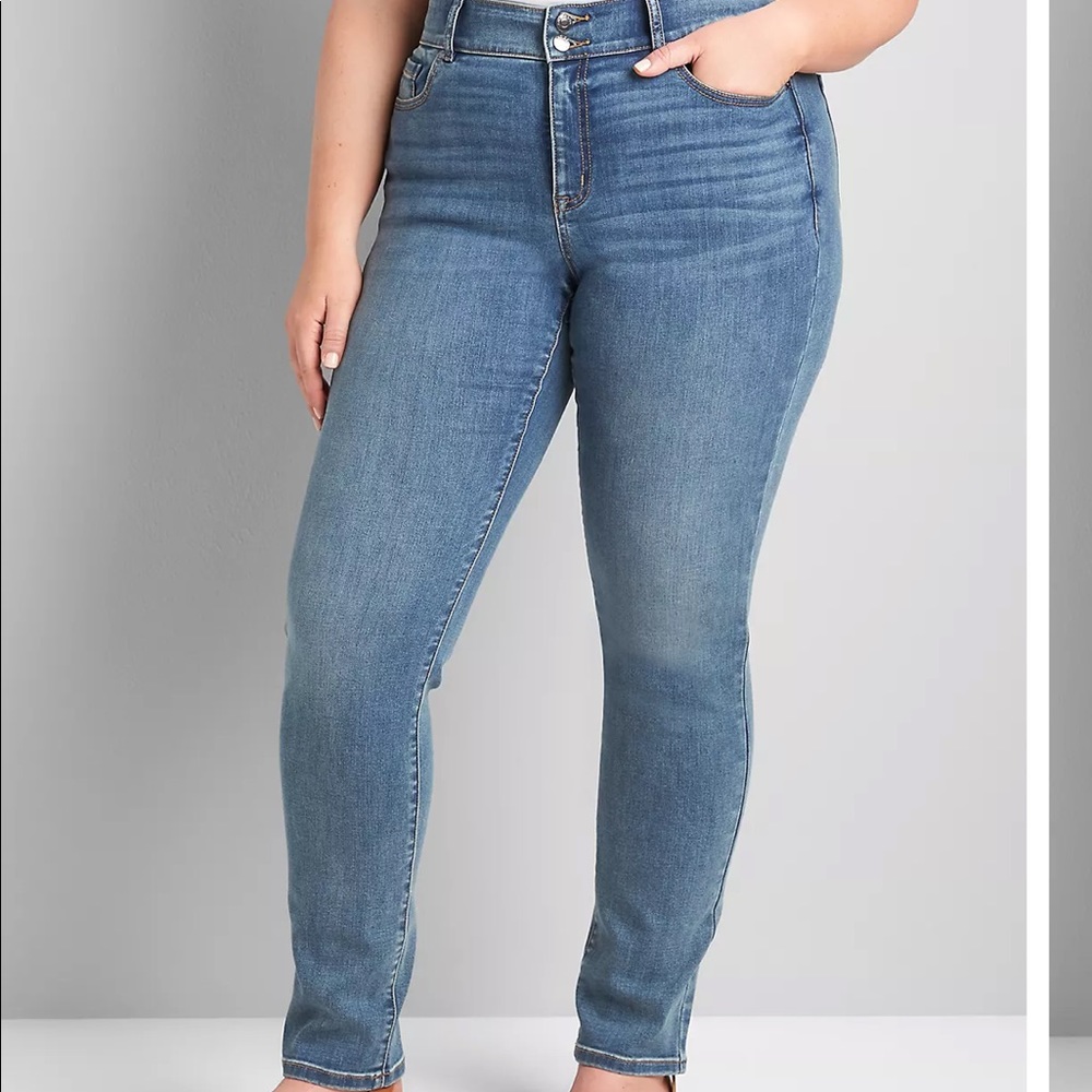Lane Bryant Tighter Tummy Technology T3 Jeans